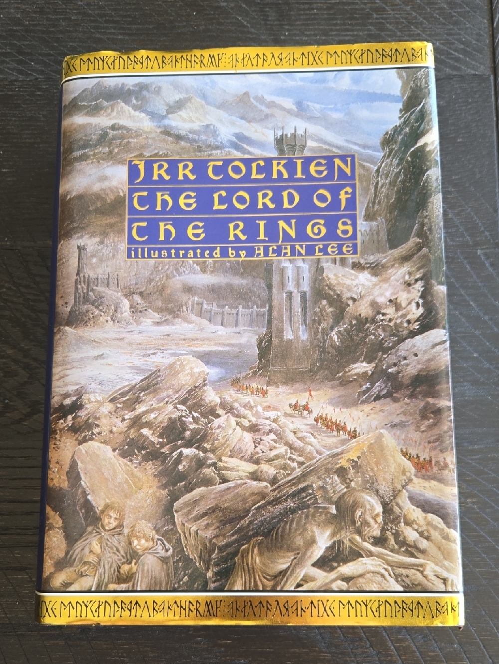 Tolkien Lord of the Rings Centenary 1991 Alan Lee HC DJ Illustrated